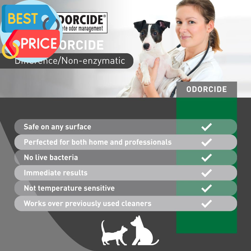 , KOE Kennel Odor Eliminator Concentrate, Great for Cages, Runs, Floors & More,